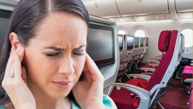 Depressurization in the aircraft can cause problems. (Bild: Krone KREATIV/stock.adobe.com)