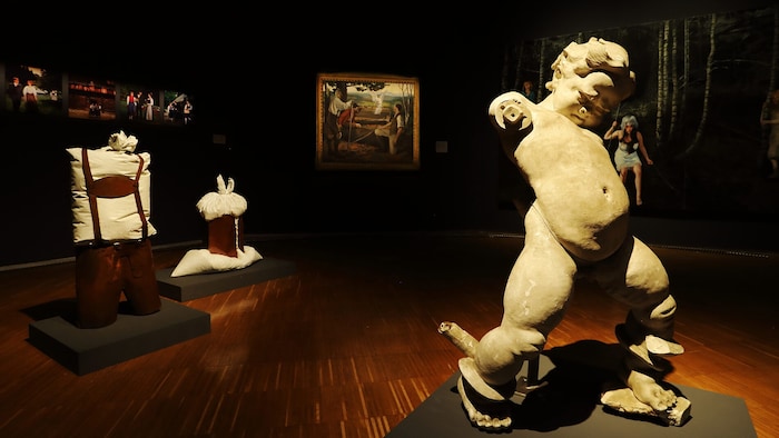 Der „Heimattempel“  als Ausstellungs-Kapitel in den Neuen Galerie.