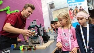 So spannend kann Technik sein. (Bild: Jauschowetz Christian)