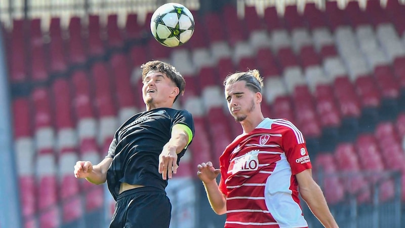 Leon Grgic scored a brace. (Bild: GEPA/GEPA pictures)