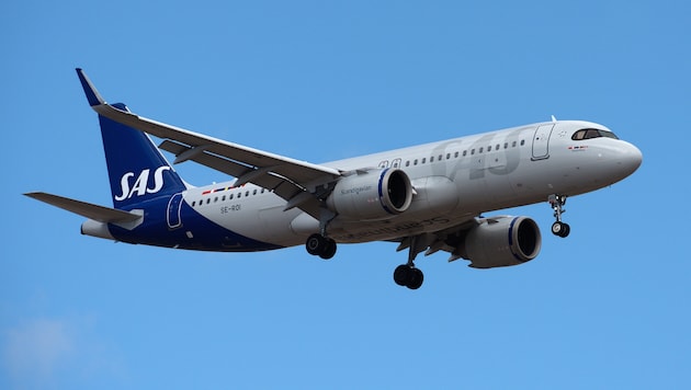 The SAS plane was on its way to Malaga (symbolic photo) (Bild: stock.adobe.com)