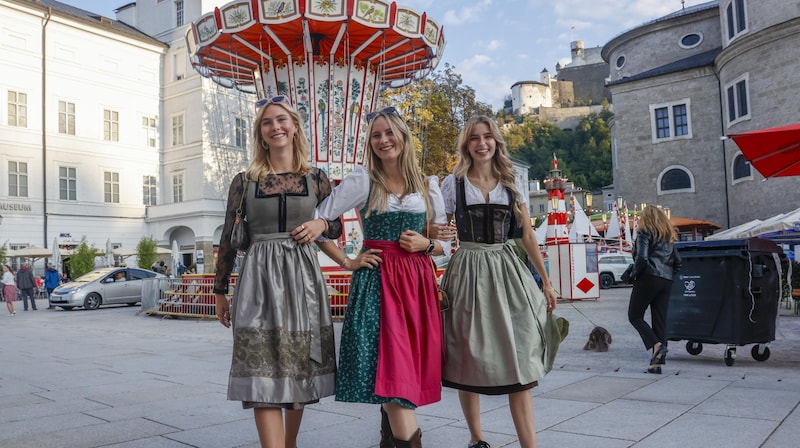 The women of Salzburg are already in a celebratory mood (Bild: Tschepp Markus)