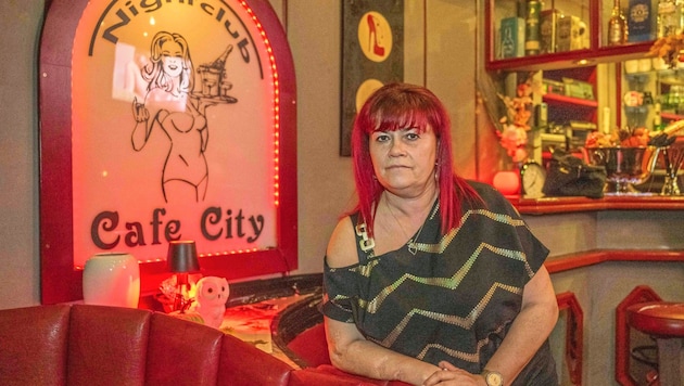 Sigrid Überbacher has been running the well-known nightclub on Lendplatz in Graz for 13 years. She has never experienced an assault - until this week. (Bild: Juergen Fuchs)