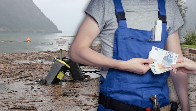 In manchen Branchen blüht das Geschäft nach dem Hochwasser auf. (Bild: stock.adobe.com/Marion Hörmandinger, Krone kreativ)