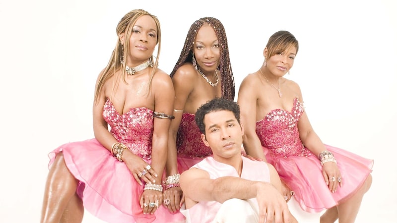 Boney M. with Maizie Williams (second from left) will offer fans the unique opportunity to experience the band in its most authentic form. (Bild: Donavon-Nelson-Ltd)