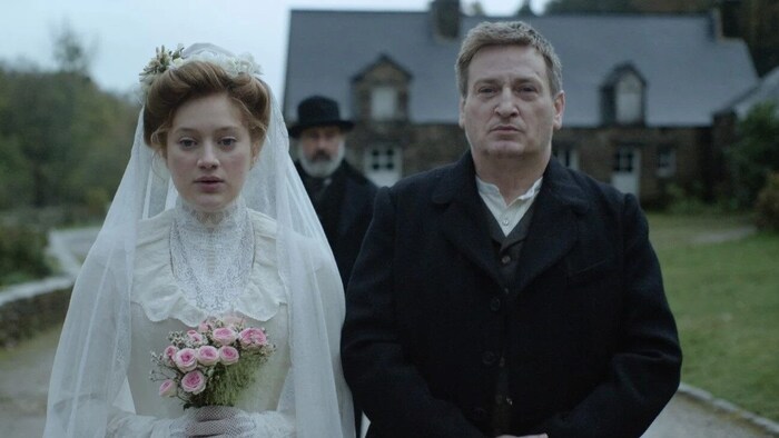 Ab sofort im Kino: „Rosalie“ (Nadia Tereszkiewicz) heiratet Abel Deluc (Benoît Magimel).