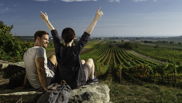 Den Spätsommer genießen, auf Weinwanderung gehen – das ist jetzt angesagt. (Bild: Burgenland Tourismus/Stefan Gergely)