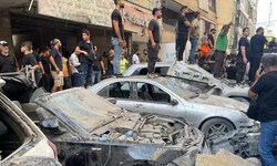 Im Süden Beiruts kam es am Freitagnachmittag zu Explosionen.