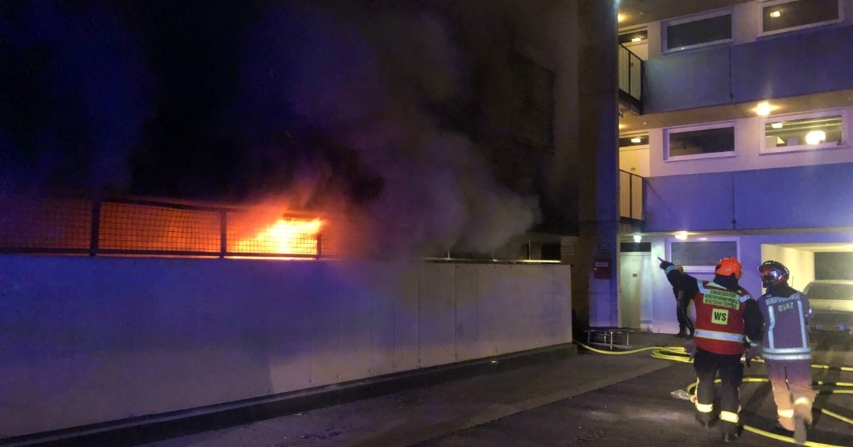 In Graz-Liebenau – shock for residents: garbage room was fully ablaze