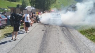 Eklat beim Oldtimer-Treffen in St. Lambrecht (Bild: Krone KREATIV / Rudolf Ehgartner)