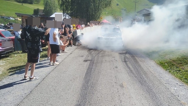 Scandal at the classic car meeting in St. Lambrecht (Bild: Krone KREATIV / Rudolf Ehgartner)