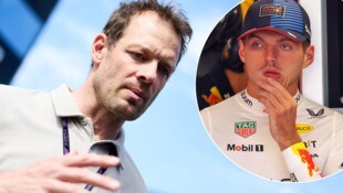 Alexander Wurz (li.) äußert sich zur Strafe für Max Verstappen. (Bild: AP ( via APA) Austria Presse Agentur/MAX SLOVENCIK, GEPA)