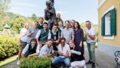 Bei der Aufzeichnung von „Aufsteirern – Die Show“ im Schwarzenegger-Museum in Thal (Bild: Erwin Scheriau)