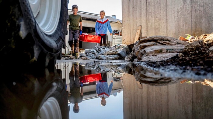 "The clean-up work will take many more weeks," says Bernhard Fidler.
