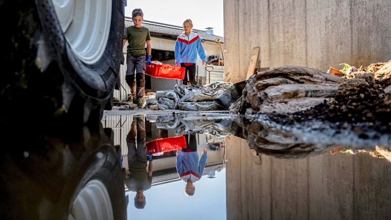 "The clean-up work will take many more weeks," says Bernhard Fidler. (Bild: Antal Imre/Imre Antal)