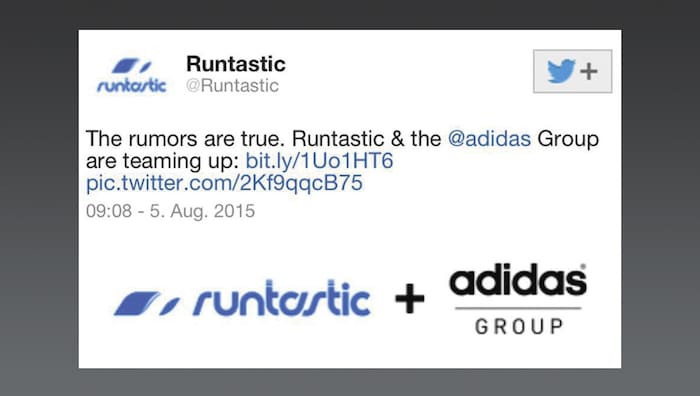 2015 kaufte adidas die von Florian Gschwandtner mitgegründete Software-Firma, was auch auf ...