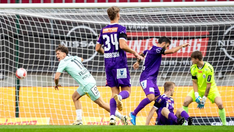 Maximilian Fillafer traf zum 1:0. (Bild: GEPA/GEPA pictures)