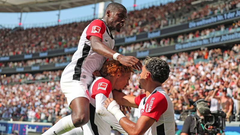 Eintracht Frankfurt ist heute bei Besiktas gefordert. (Bild: GEPA/GEPA pictures)