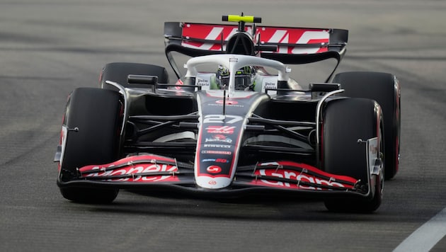 Nico Hülkenberg made a big impression in Singapore. (Bild: AP/Vincent Thian)