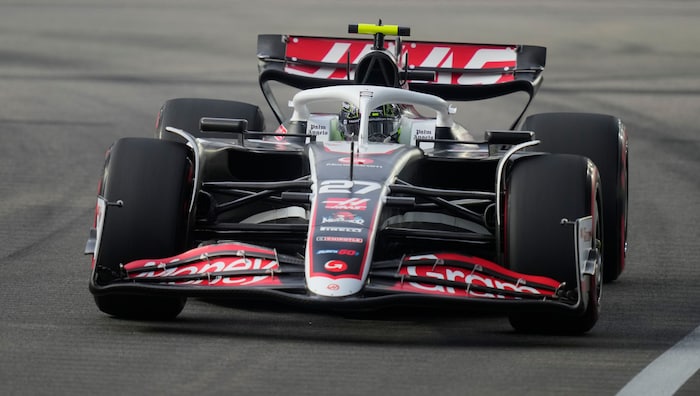 Nico Hülkenberg im Haas-Auto