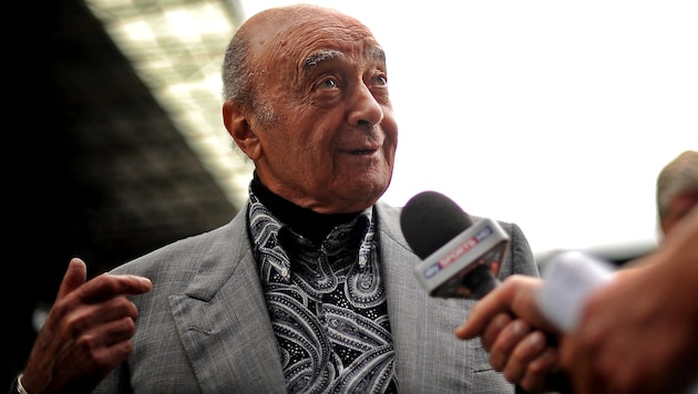 Mohamed al-Fayed died the previous year. (Bild: APA/AFP/Ben STANSALL)