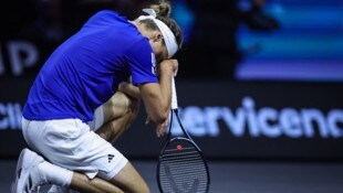 Alexander Zverev verlor gegen Taylor Fritz. (Bild: AFP/APA/Ronny HARTMANN)