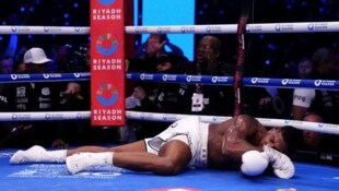 Anthony Joshua ging gegen Daniel Dubois unter.
