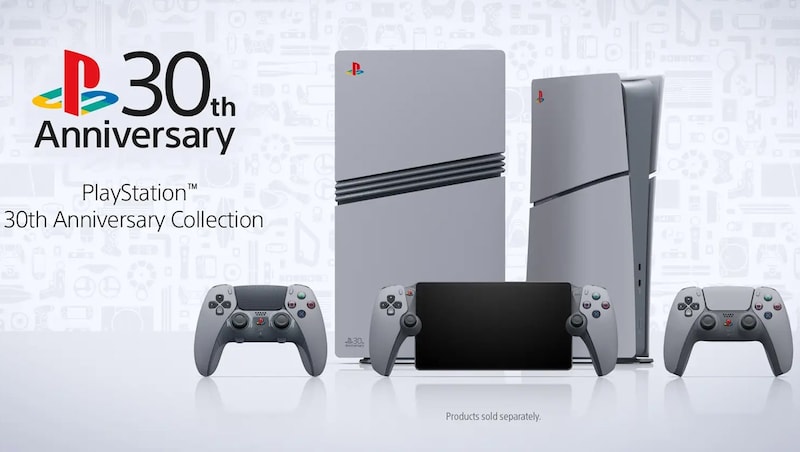 Die Jubiläums-Hardware zum 30. Geburtstag der PlayStation (Bild: Sony)