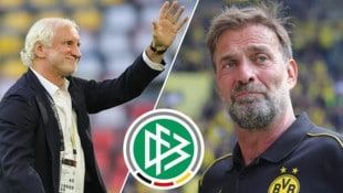 Jürgen Klopp (re.) ist der Wunschkandidat des DFB. (Bild: AFP/SID)