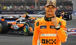 Lando Norris fuhr in Singapur allen auf und davon.