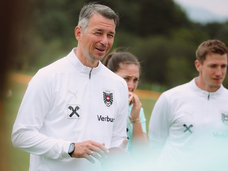 U20 and neo-U19 team boss Markus Hackl. (Bild: ÖFB/Jasmin Walter)