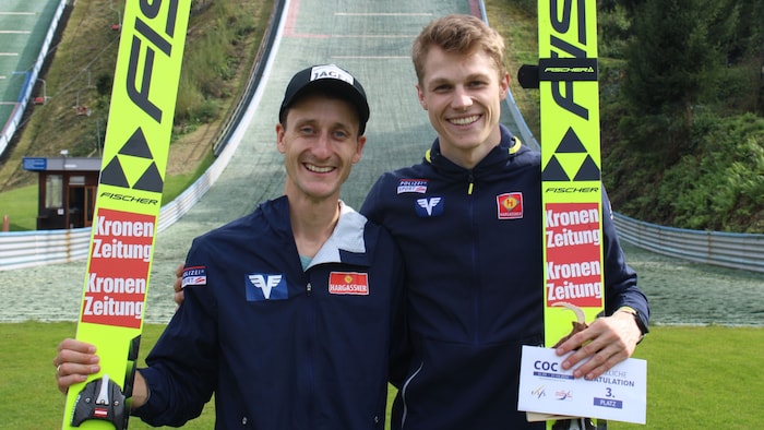 Clemens Aigner (l.) und Jonas Schuster