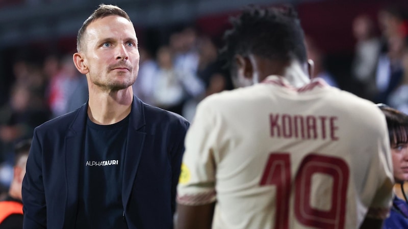 Salzburg coach Pepijn Lijnders (Bild: GEPA/GEPA pictures)