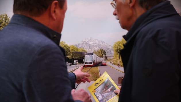 There have already been heated discussions in municipalities along the S-Link route. (Bild: Tröster Andreas)