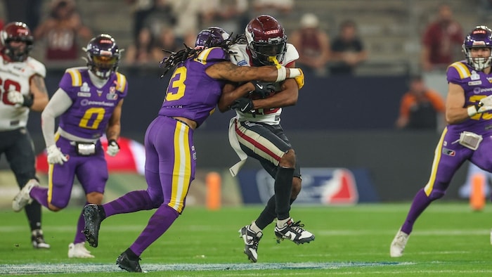 The Vienna Vikings met the Rhein Fire.