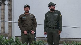 Iranische Sicherheitsbeamte (Symbolbild)
