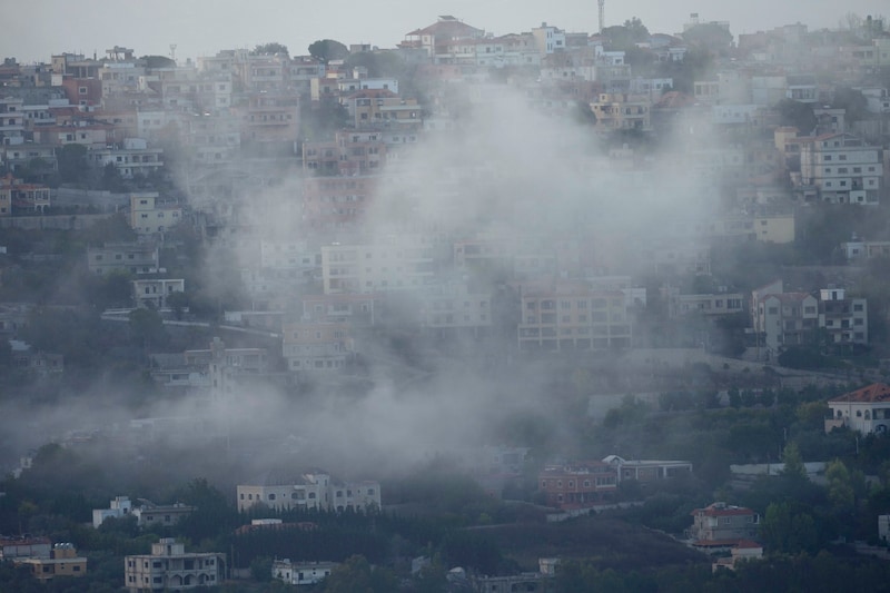 Attack in Marj Uyun (Bild: AP)