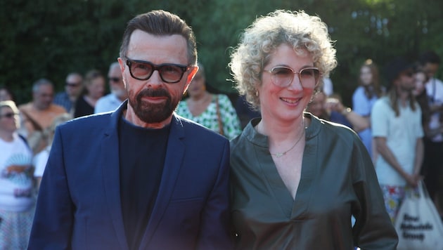 Abba-Star Björn Ulvaeus und seine Frau Christina Sas (Bild: picturedesk.com/Steffen Trumpf / dpa)