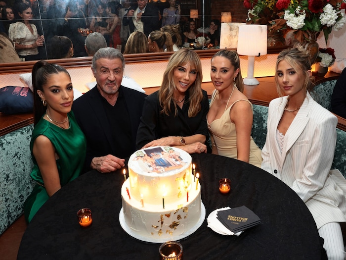 Stallone ist stolz auf seine Familie.