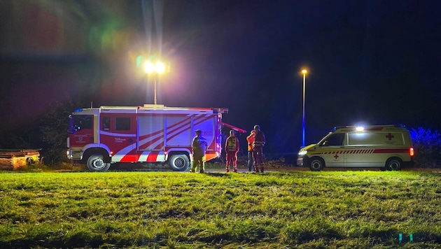 Night-time operation around the Spielkogel (Bild: Bergrettung)