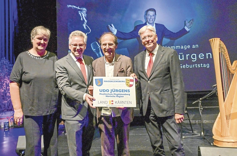 The Magdalensberg Music School proudly adopts the name Udo Jürgens. (Bild: Evelyn Hronek/EVELYN HRONEK)