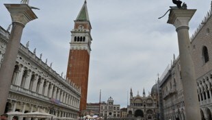 Der Markusplatz in Venedig