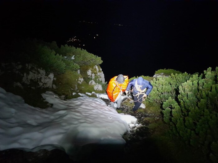Schwieriger Einsatz am Donnerkogel