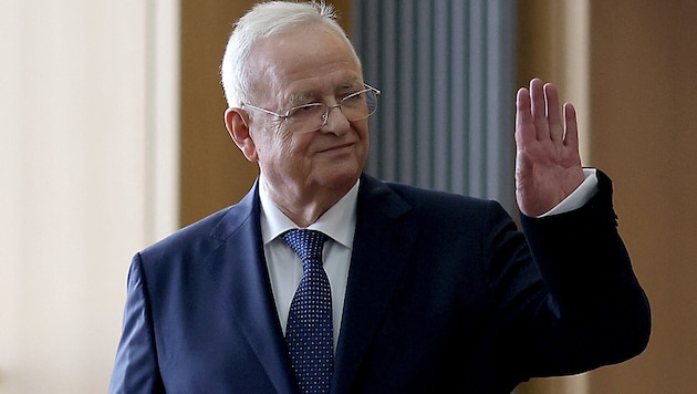 Former Volkswagen CEO Martin Winterkorn in the courtroom (Bild: APA/AFP/Ronny HARTMANN)