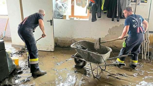 The storm left a trail of devastation in Kremsbrücke in the summer. (Bild: Elisa Aschbacher)