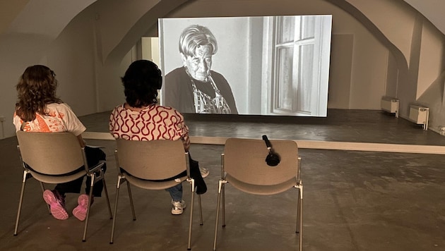 Central work at the Grazer Kunstverein: Josef Dabernig's latest film "Lacrimosa" (Bild: M. Reichart)