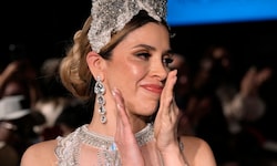 Emma Coronel bei der Mailänder Modewoche am Laufsteg