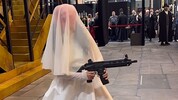 Anna Netrebko hinter den Kulissen der Staatsoper Unter den Linden in Berlin.