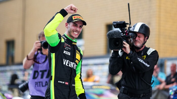 Am Lausitzring bejubelte Preining einen Sieg und einen 3. Platz