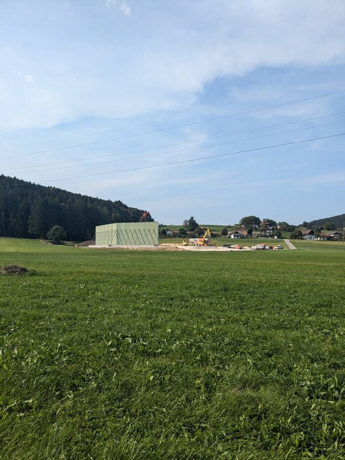 Die Probebohrung in St. Georgen im Attergau ist vorbereitet.